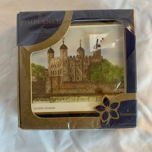 Pimpernel Art for the Table 6 coasters London Scenes